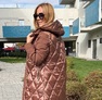 Amy Amelia  kabát rozsda barna – Innova Fashion – 3. kép